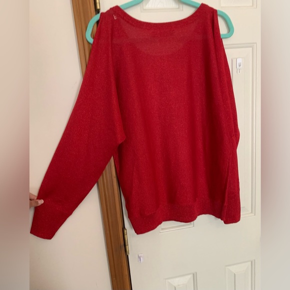 New York and company, Red sweater, size Medium - Picture 1 of 16